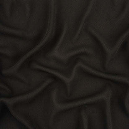 Italian Black Lightweight Rayon Crepe