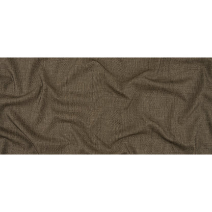 Italian Black and Beige Tweedy Stretch Wool and Silk Woven Full