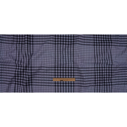 Mood Exclusive Blue Off the Grid Stretch Cotton Twill Full