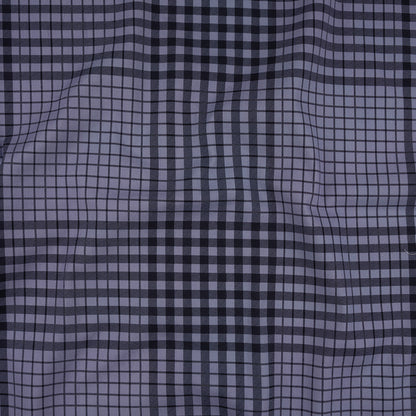 Mood Exclusive Blue Off the Grid Stretch Cotton Twill