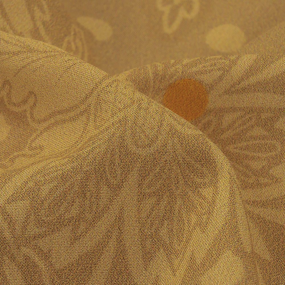 Mood Exclusive Beige Potted Playground Cotton Shirting Detail