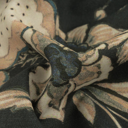 Mood Exclusive Dark Navy Limitless Love Cotton Shirting Detail