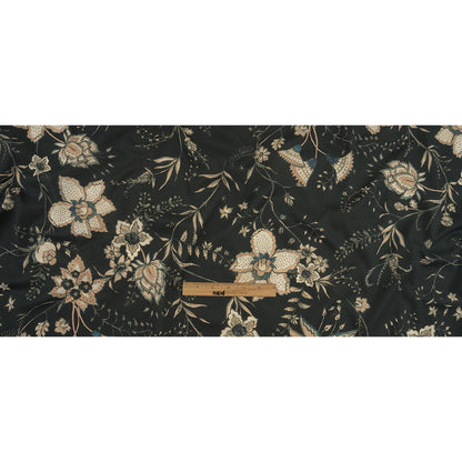 Mood Exclusive Dark Navy Limitless Love Cotton Shirting Full