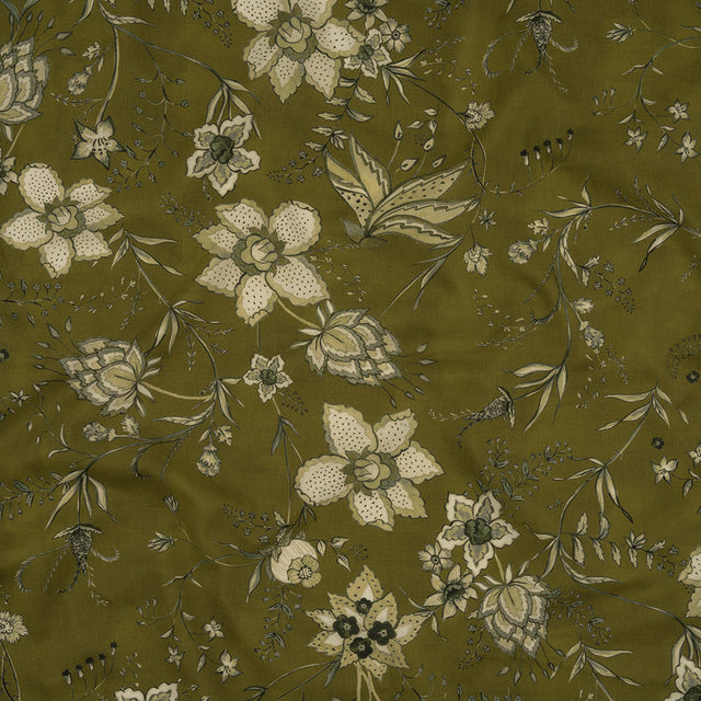 Mood Exclusive Green Limitless Love Cotton Shirting