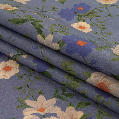 Mood Exclusive Blue Country Escape Cotton Poplin Folded