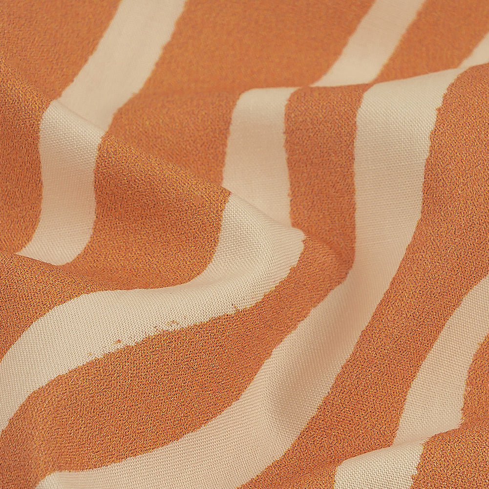 Mood Exclusive Orange Searching Savannah Cotton Poplin Detail
