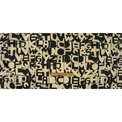 Mood Exclusive Amorous Alphabet Stretch Cotton Poplin Full