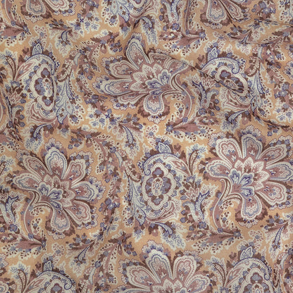 Cotton Gauze - Rose and Gold Jacobean Floral - Mood Exclusive Neurons Firing Print