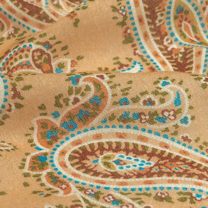 Mood Exclusive Toasted Almond Peacock Revolution Cotton Gauze Full