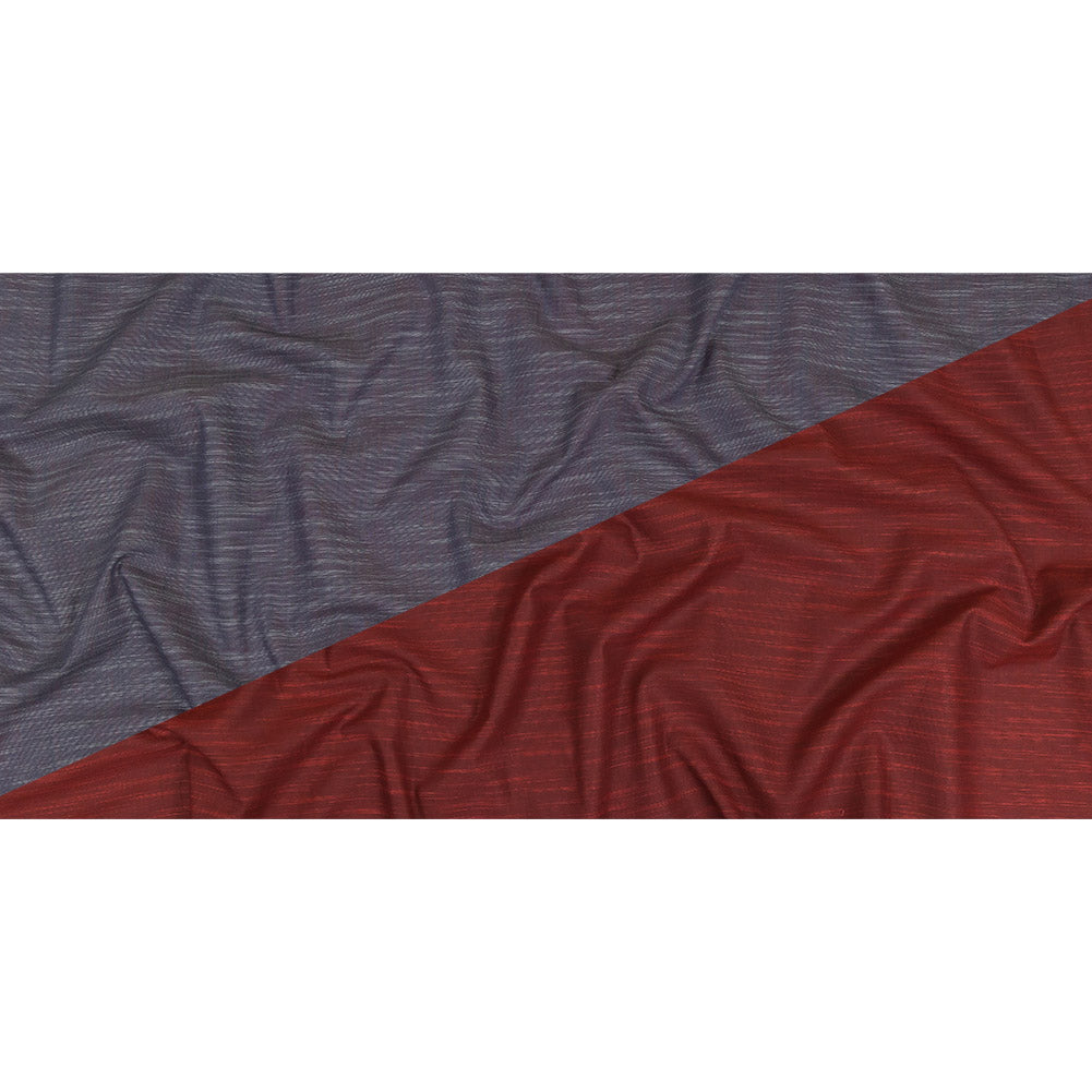 Cardinal Striated Cotton Chambray Full