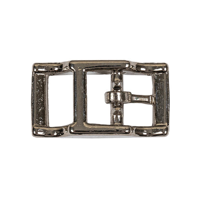 Silver Rectangular Metal Buckle - 0.5625" x 1"