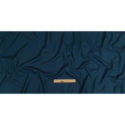 Blue and Rainforest Candy Striped Cotton and Polyester Twill Full