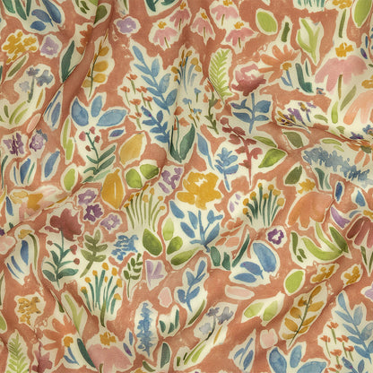 Mood Exclusive Dusty Rose Collection of Cuttings Viscose Georgette