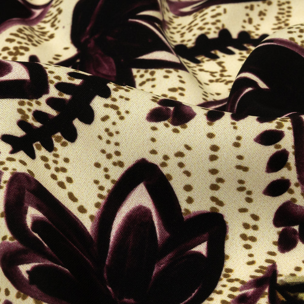 Mood Exclusive Regal Rhapsody Polyester Crepe Detail