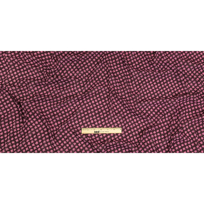 Mood Exclusive Purple Fine Fireworks Crinkled Polyester Georgette Full