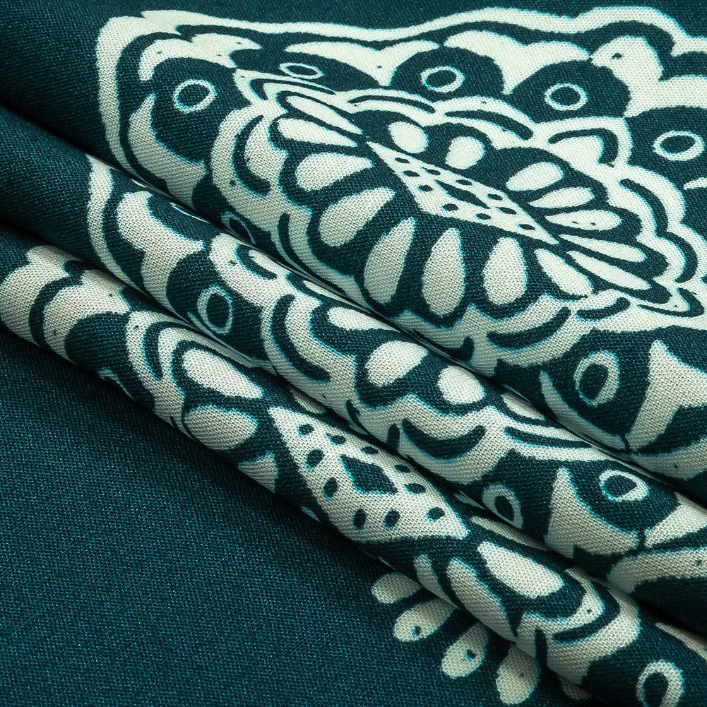 Mood Exclusive Watchful Gaze Viscose Woven Folded