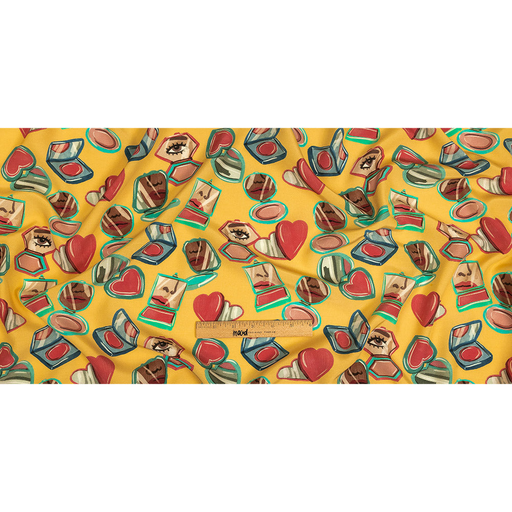 Mood Exclusive Cornsilk Glam Guru Viscose Poplin Full