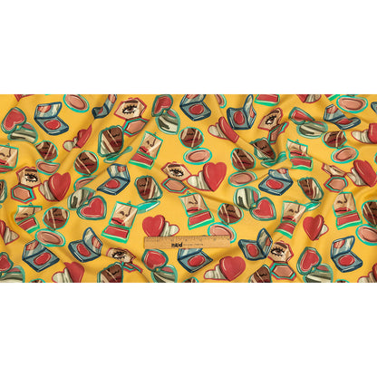 Mood Exclusive Cornsilk Glam Guru Viscose Poplin Full