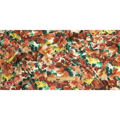 Mood Exclusive Cream Tahitian Twilight Viscose Georgette Full