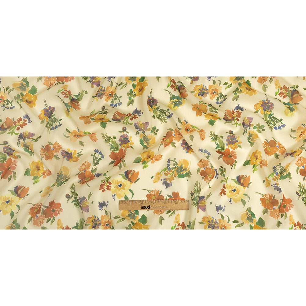 Mood Exclusive Beige Artist's Allure Viscose Georgette Full