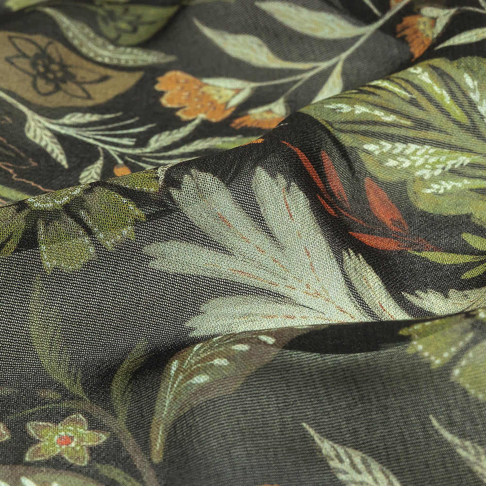 Mood Exclusive Tudor Trappings Viscose Georgette Detail