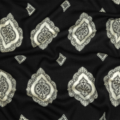 Mood Exclusive Caviar Antique Athenaeum Spotted Viscose Jacquard