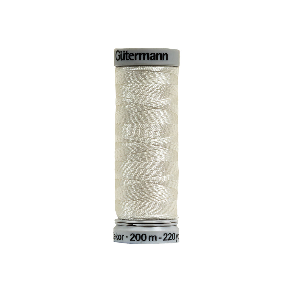 Gutermann Machine Embroidery Thread 200m - 1005 White