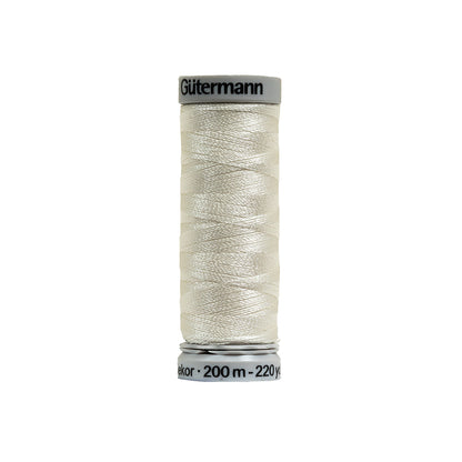 Gutermann Machine Embroidery Thread 200m - 1005 White