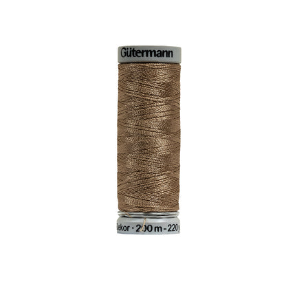 Gutermann Machine Embroidery Thread 200m - 2610 Hazelnut