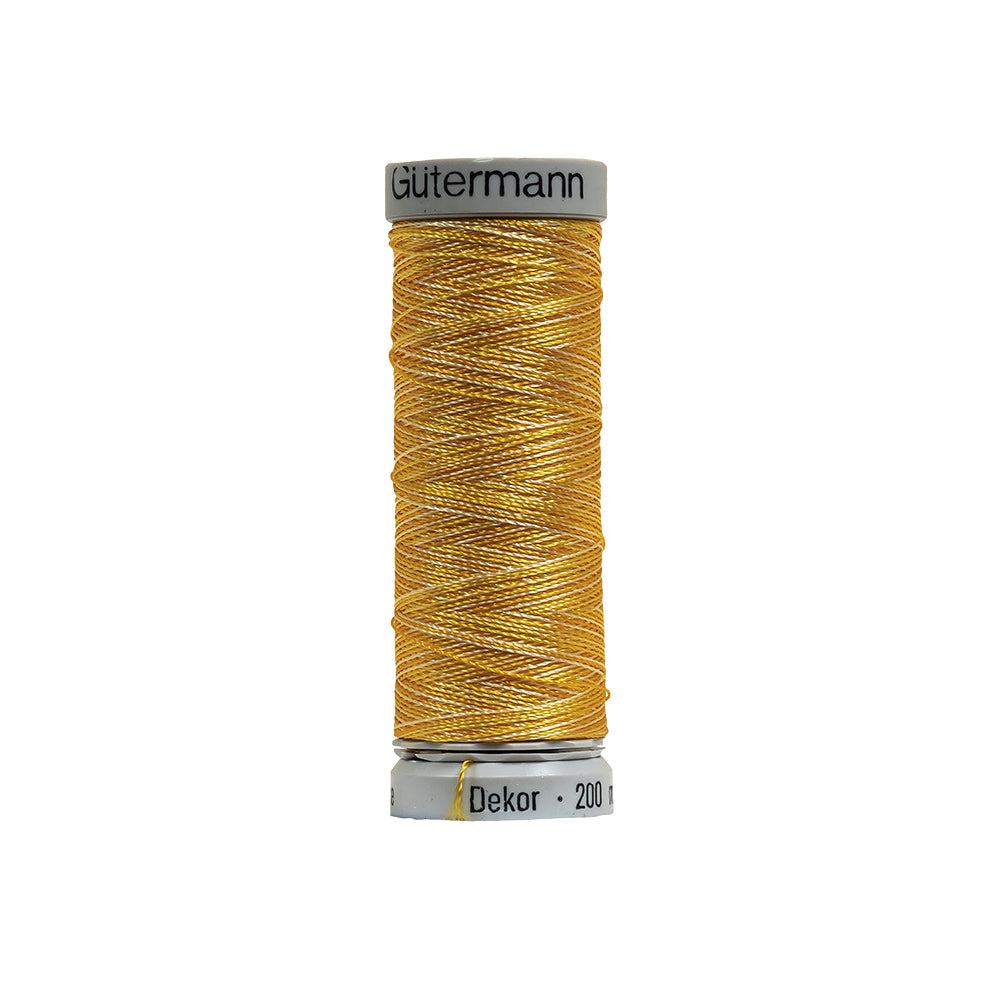 Gutermann Machine Embroidery Thread 200m - 9916 Variegated Sun