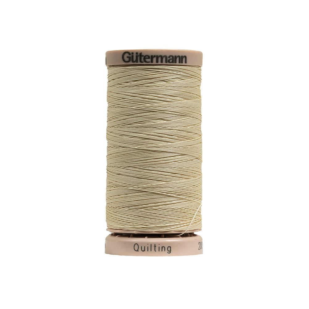 Gutermann Hand Quilting Cotton Thread 200m - 0919 Light Pearl