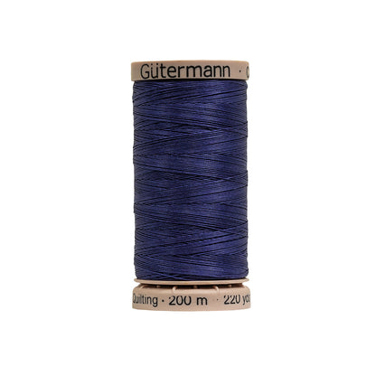 Gutermann Hand Quilting Cotton Thread 200m - 4932 Dark Navy