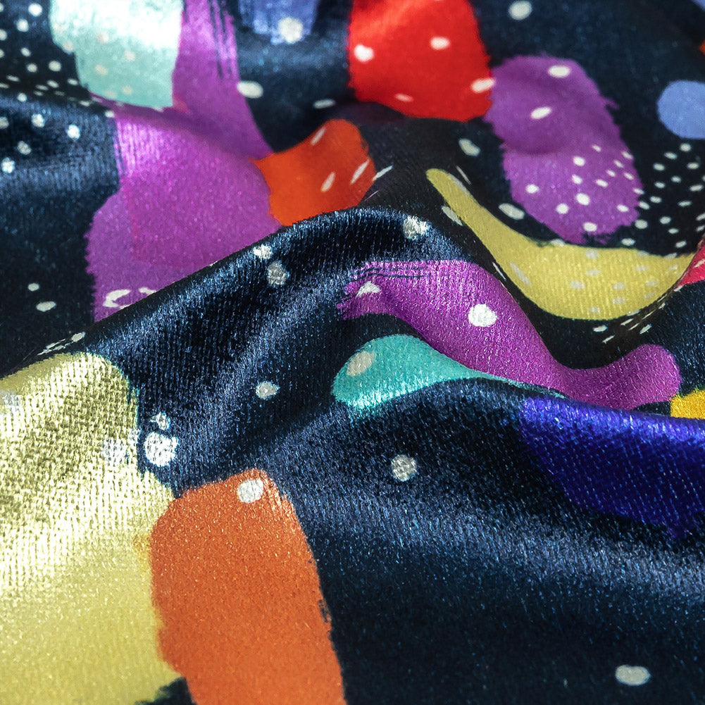 Mood Exclusive Ten Pin Triumph Polyester Velour Detail