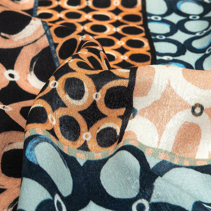 Mood Exclusive Ring Light Polyester Crepe de Chine Detail