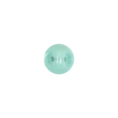 European Mint Self Back Glass Button - 16L/10mm