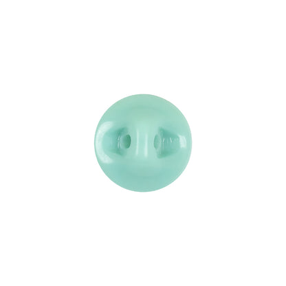 European Mint Self Back Glass Button - 20L/12.5mm