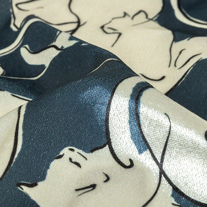 Mood Exclusive Catnap Couture Polyester Velour Detail