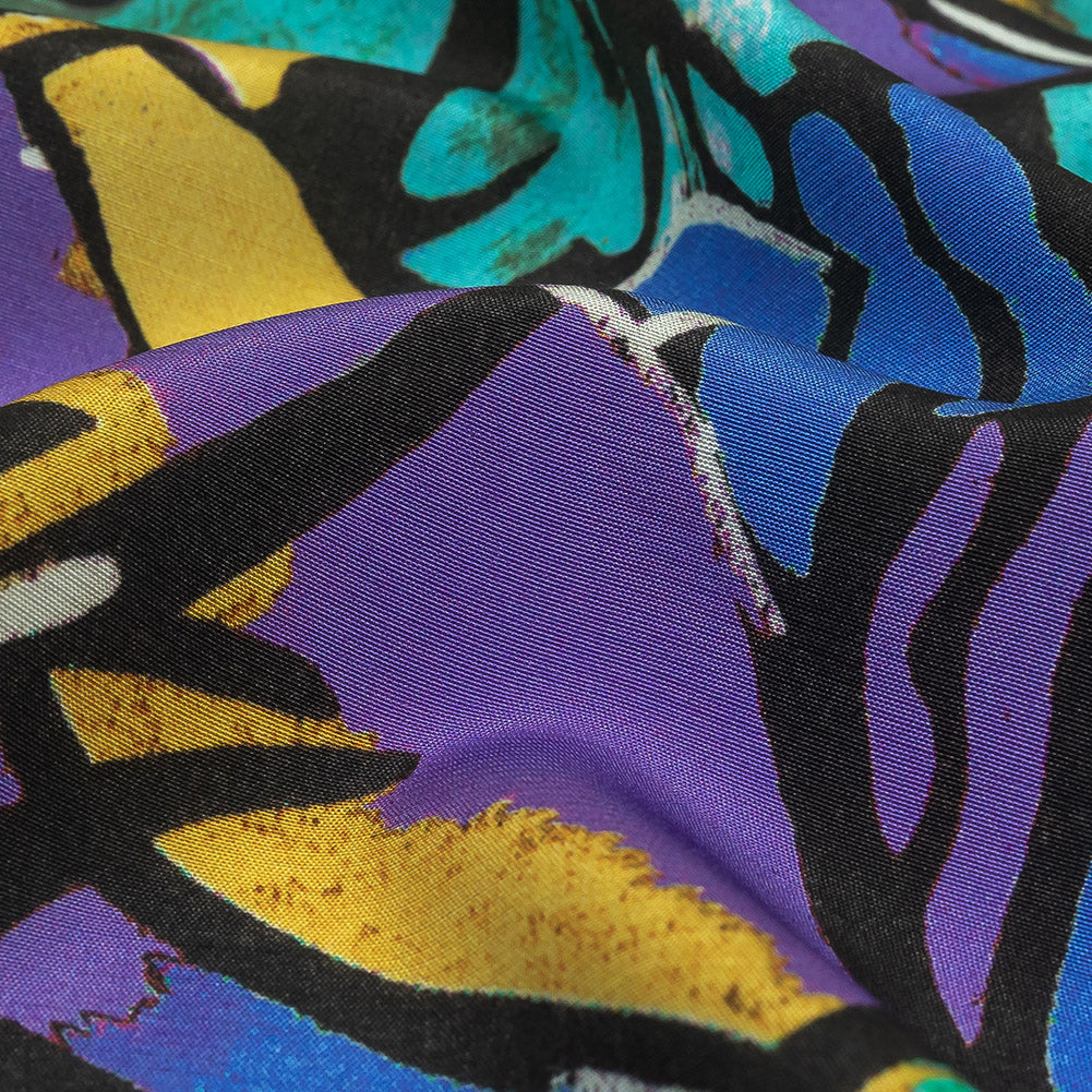 Mood Exclusive Graffiti Alley Viscose Poplin Detail