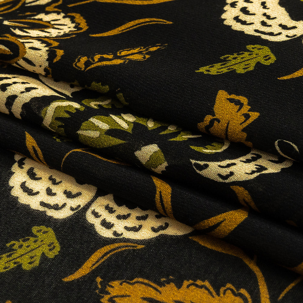 Mood Exclusive Dragon's Delight Viscose Georgette Panel Folded