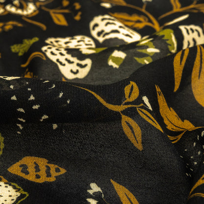 Mood Exclusive Dragon's Delight Viscose Georgette Panel Detail