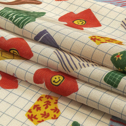 Mood Exclusive Crystal Gray Laundry Day Viscose Poplin Folded