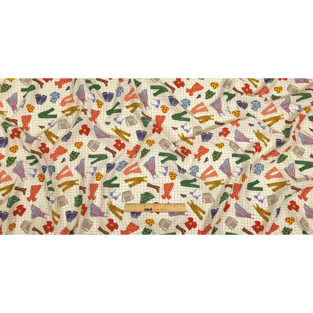 Mood Exclusive Crystal Gray Laundry Day Viscose Poplin Full