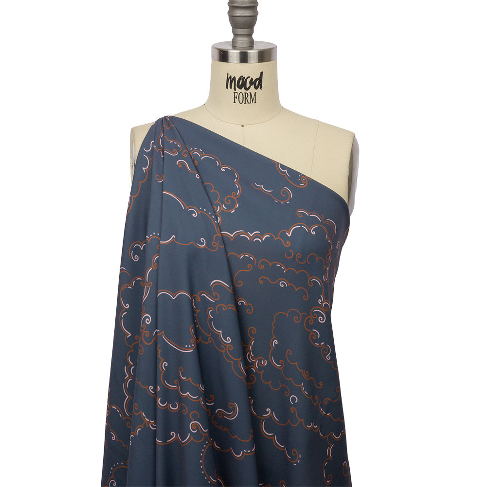 Mood Exclusive Cloudgazing Polyester Crepe Drape