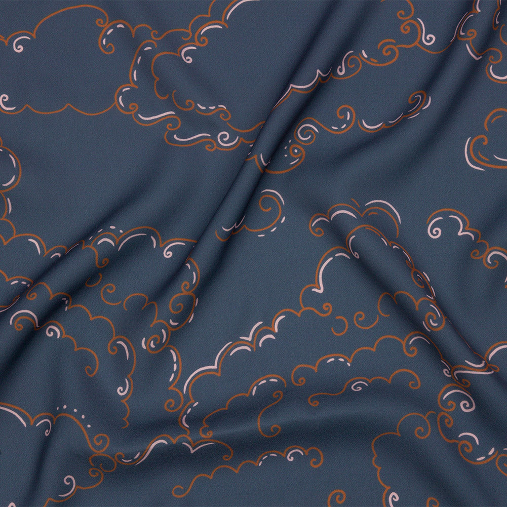 Mood Exclusive Cloudgazing Polyester Crepe