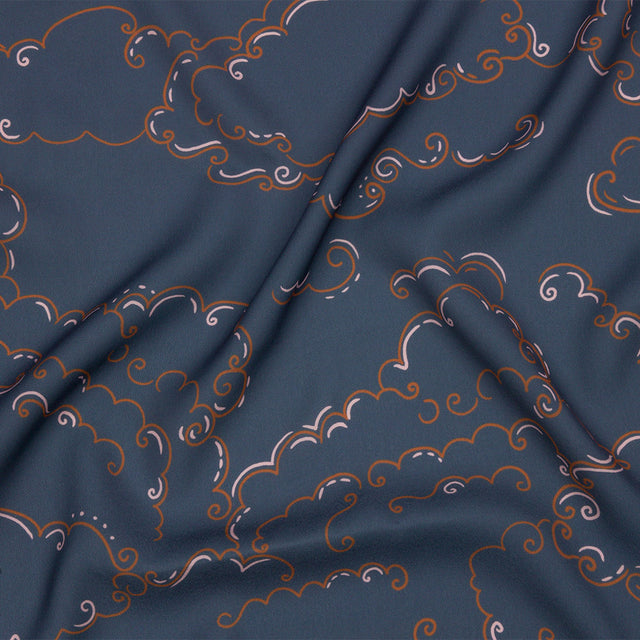 Mood Exclusive Cloudgazing Polyester Crepe