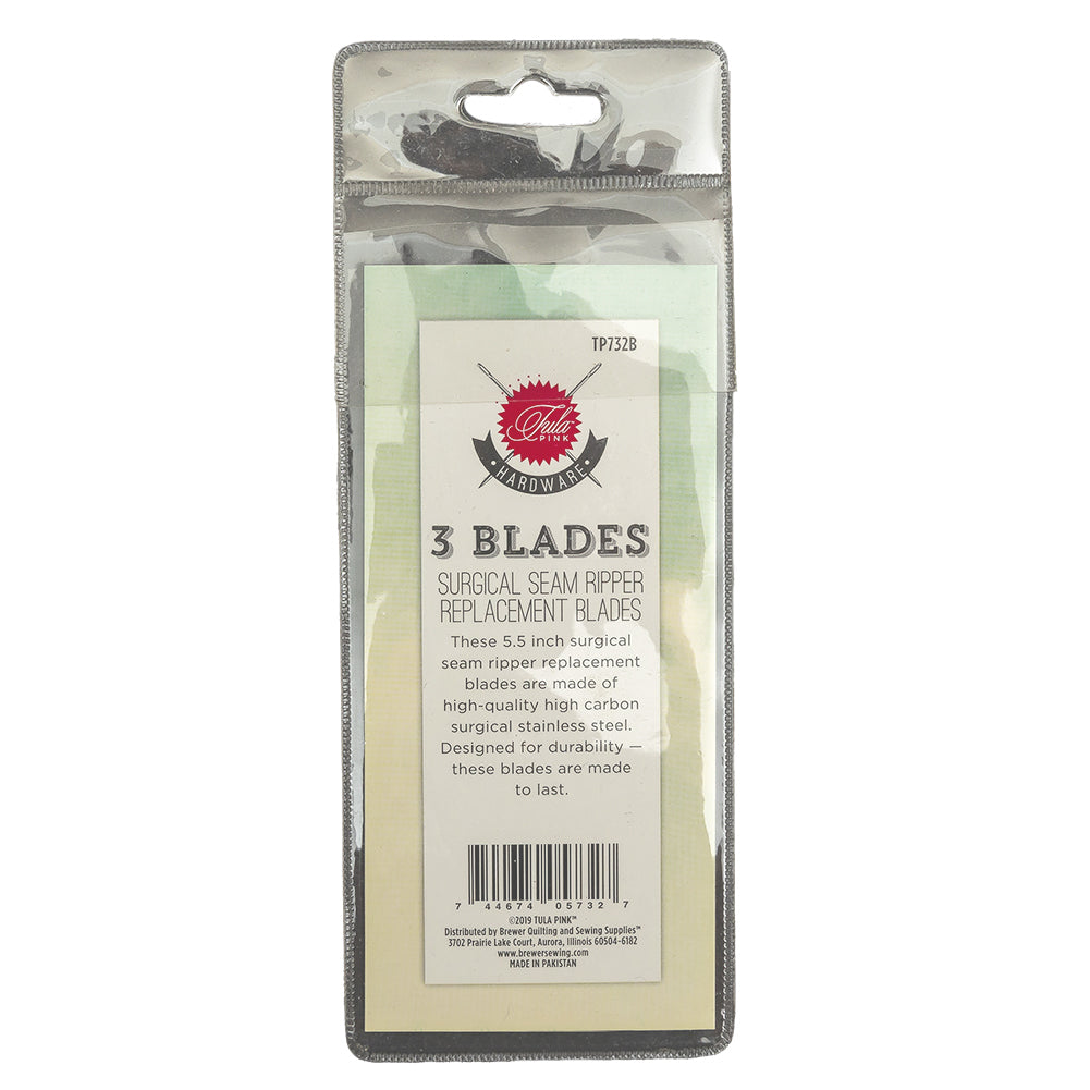 Tula Pink Surgical Seam Ripper Replacement Blades - 3 CT Detail