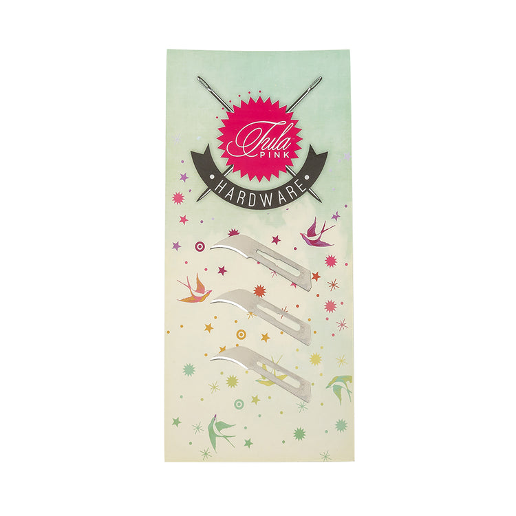 template--26688905969737__main-Tula Pink Surgical Seam Ripper Replacement Blades - 3 CT