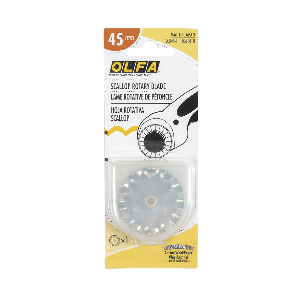 Olfa 45mm Scallop Rotary Blade
