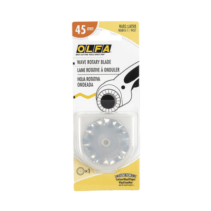 Olfa 45mm Wave Rotary Blade