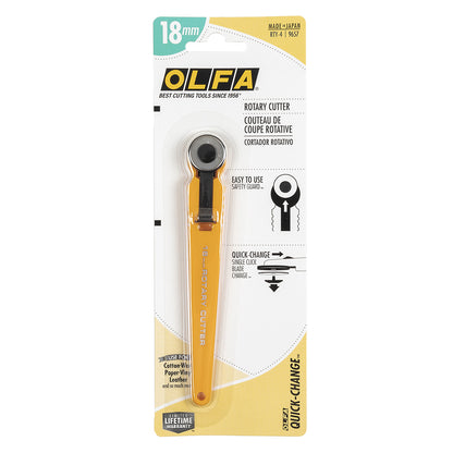 Olfa 18mm Quick Change Rotary Cutter